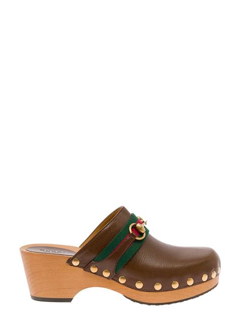 mules gucci jaune|gucci mules and clogs.